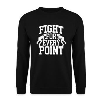 Mädchen Wrestling Wrestling Grappling Wrestler Mädchen - Unisex Pullover - Schwarz - Vorne - Alina (178cm) & Michal (187cm)