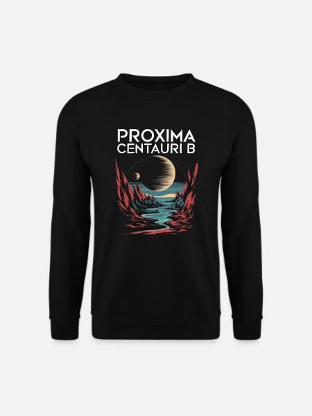 Exoplanet Universum Weltraum Astronom Astronom Astronomie - Unisex Pullover - Schwarz