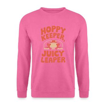 Tomato Frog Lover Animal Amphibian Froggy Toad - Unisex Sweatshirt - pink - Front