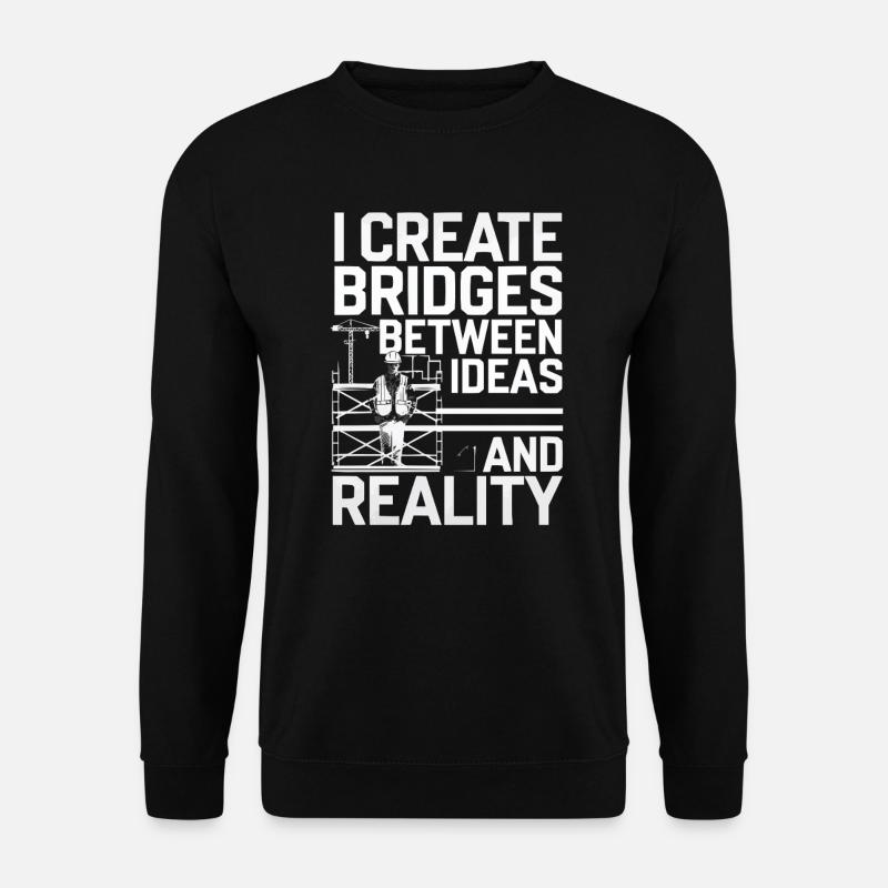 Tragwerksplaner Beruf Tragwerksplanung - Unisex Pullover - Schwarz
