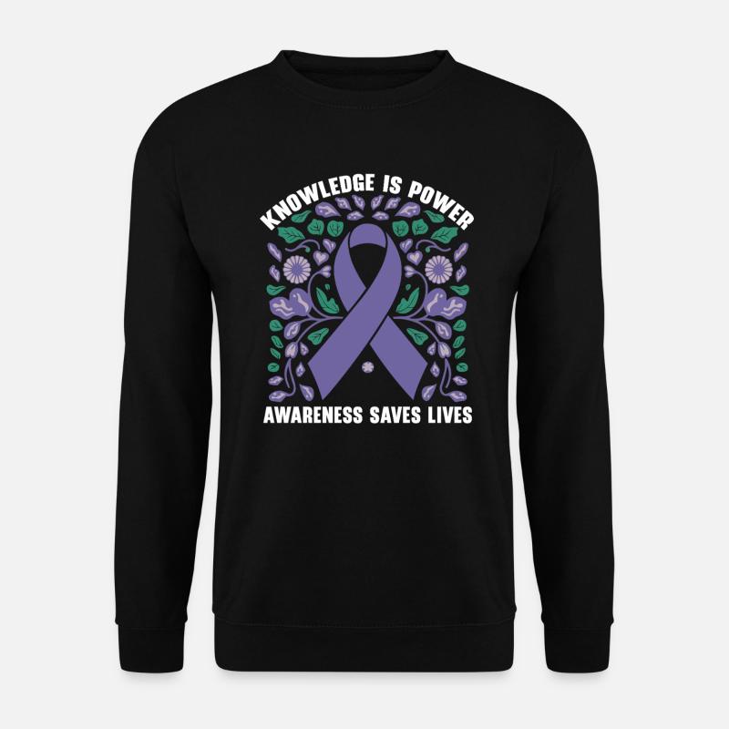 Alpha-1-Antitrypsin-Mangel-Bewusstseinsstörung - Unisex Pullover - Schwarz