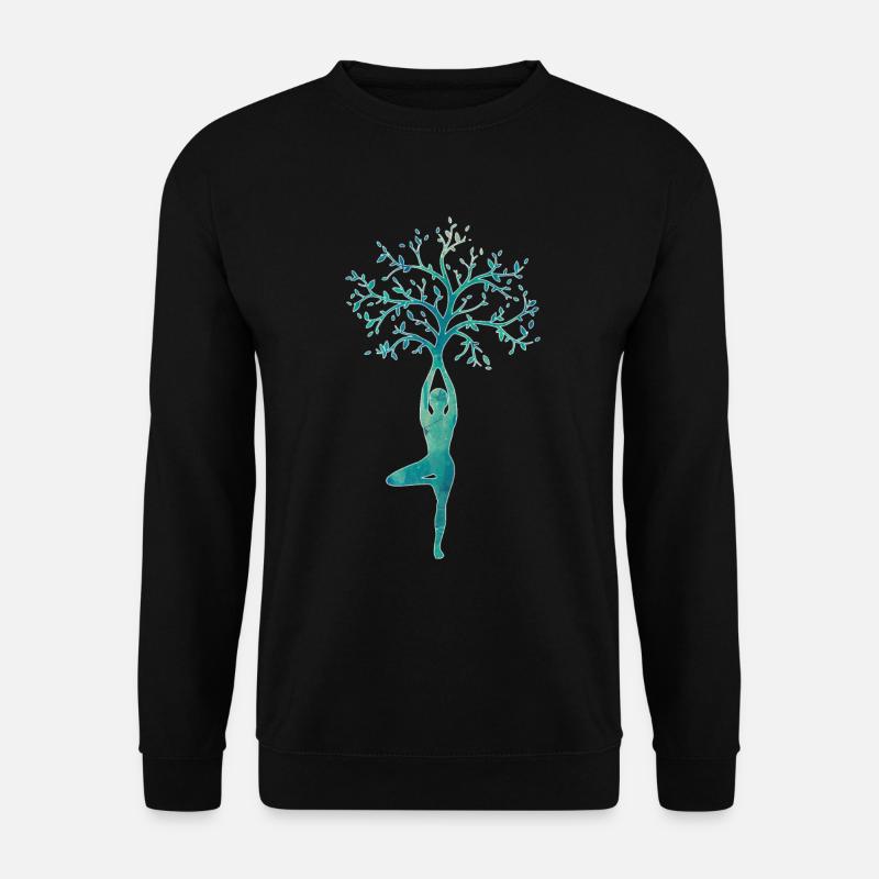 Yoga - Unisex Pullover - Schwarz