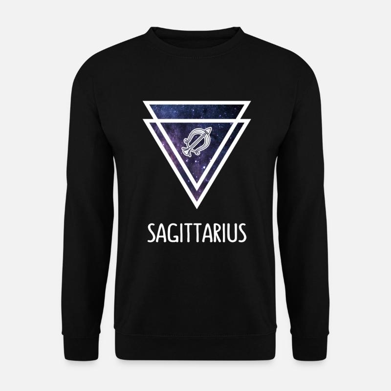 Sternzeichen Sagittarius - Unisex Pullover - Schwarz