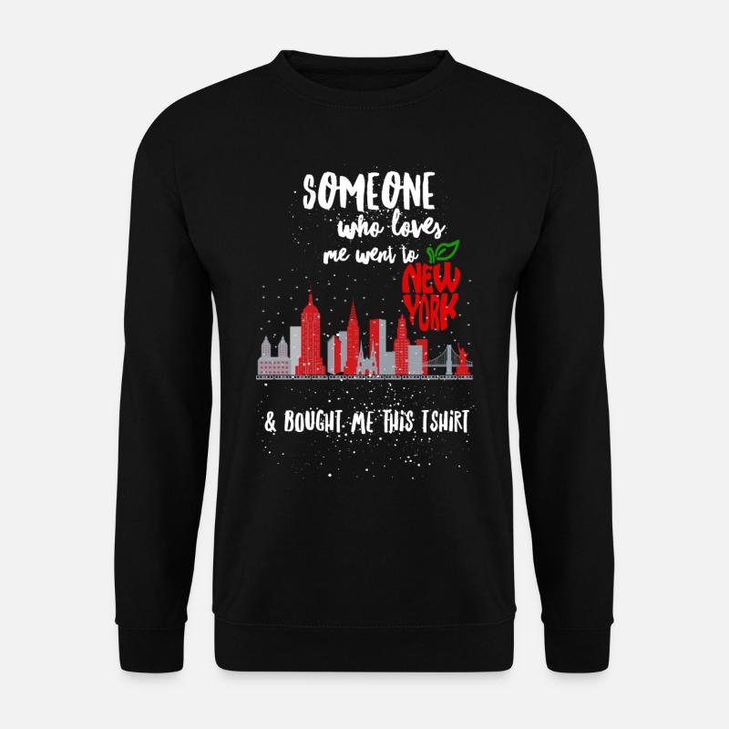 New York New York - Unisex Pullover - Schwarz