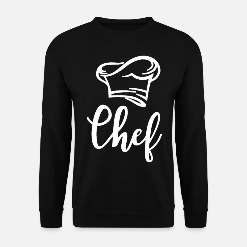 Chef Koch Küchenchef - Unisex Pullover - Schwarz