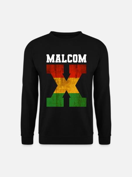 MALCOM X - Unisex Sweatshirt - black