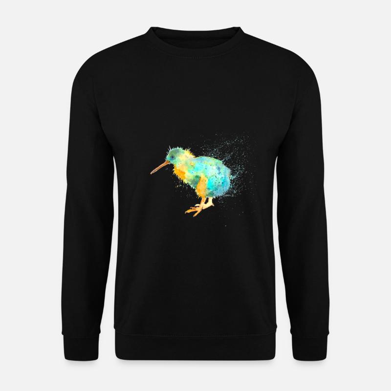 Kiwi - Unisex Pullover - Schwarz