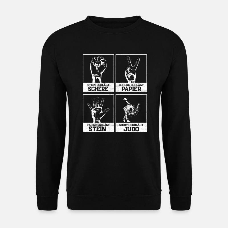 Judo Judoka - Unisex Pullover - Schwarz