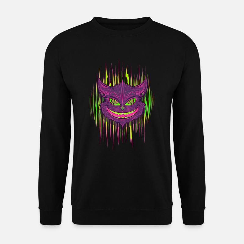Evil Cat - Unisex Sweatshirt - black