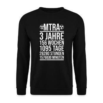 MTRA Medizinisch-Technischer Radiologie Mta - Unisex Pullover - Schwarz - Vorne - Alina (178cm) & Michal (187cm)