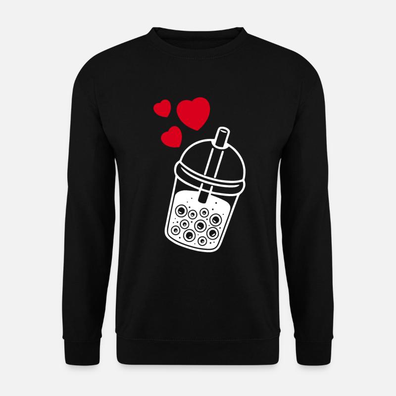 Bubble Tea Love Boba - Unisex Sweatshirt - black