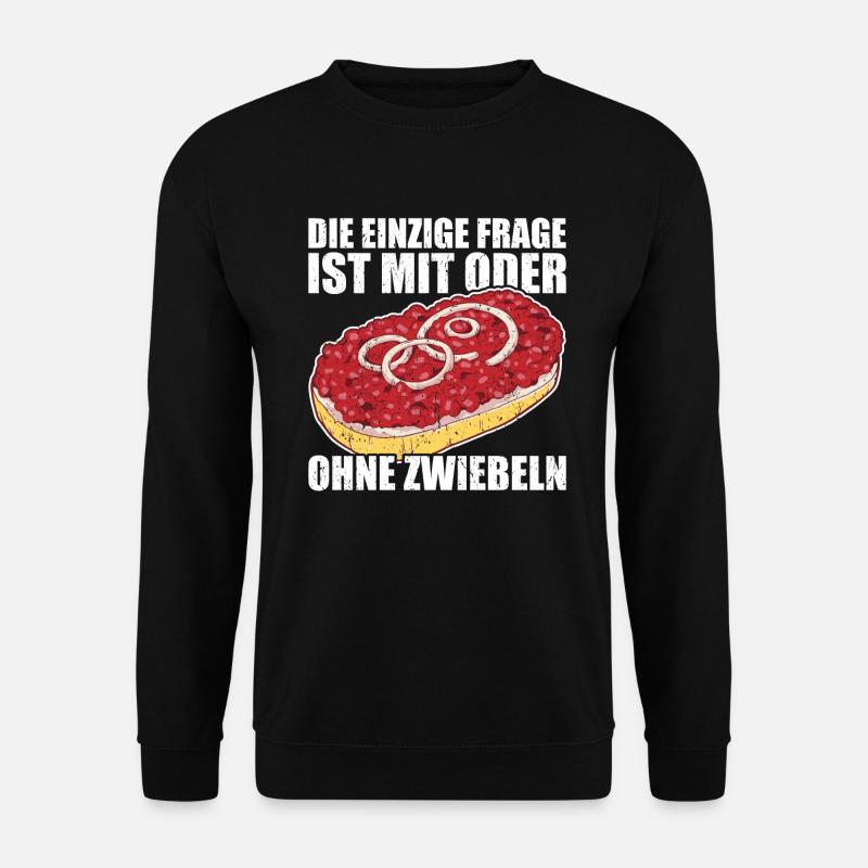 Mettbrötchen - Unisex Pullover - Schwarz
