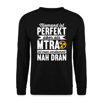 MTRA Radiologie Röntgen Radiologe Medizin - Unisex Pullover - Schwarz - Vorne - Alina (178cm) & Michal (187cm)