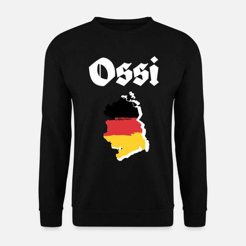 Ossi DDR Ostdeutschland - Unisex Pullover - Schwarz