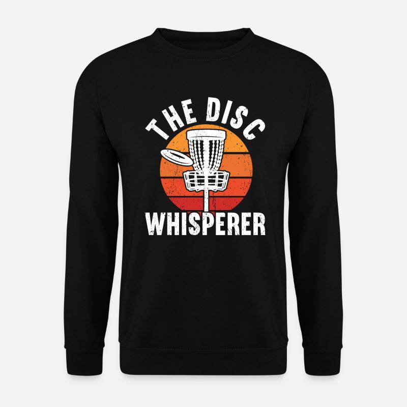 Disc Golf - Sweat-shirt Unisexe - noir