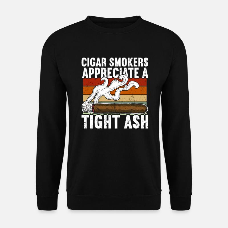 Zigarren Zigarren - Unisex Pullover - Schwarz