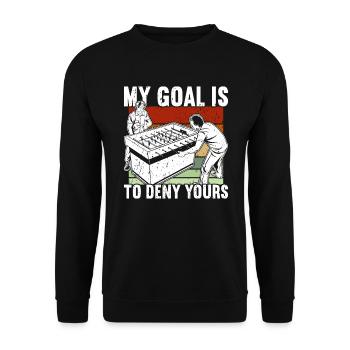 Baby-foot Baby-foot - Sweat-shirt Unisexe - noir - Devant - Alina (178cm) & Michal (187cm)