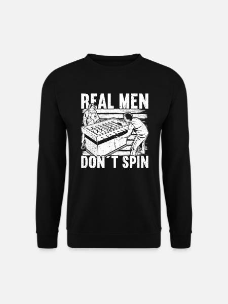Tischfußball - Unisex Pullover - Schwarz