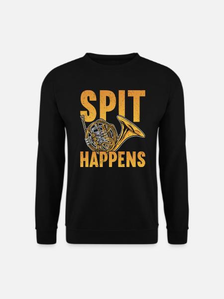 Waldhorn Brass Marching Band - Unisex Pullover - Schwarz