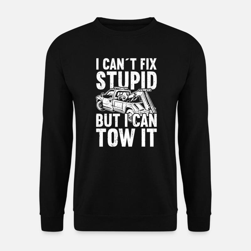 Tow Truck Driver - Unisex Sweatshirt - black