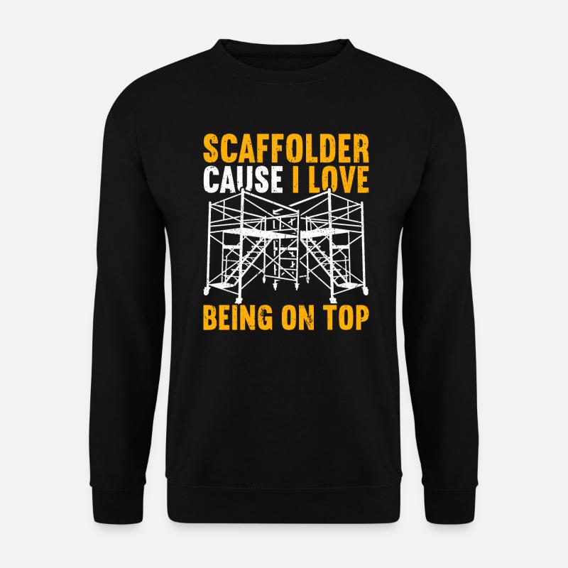 Échafaudage Échafaudage - Sweat-shirt Unisexe - noir