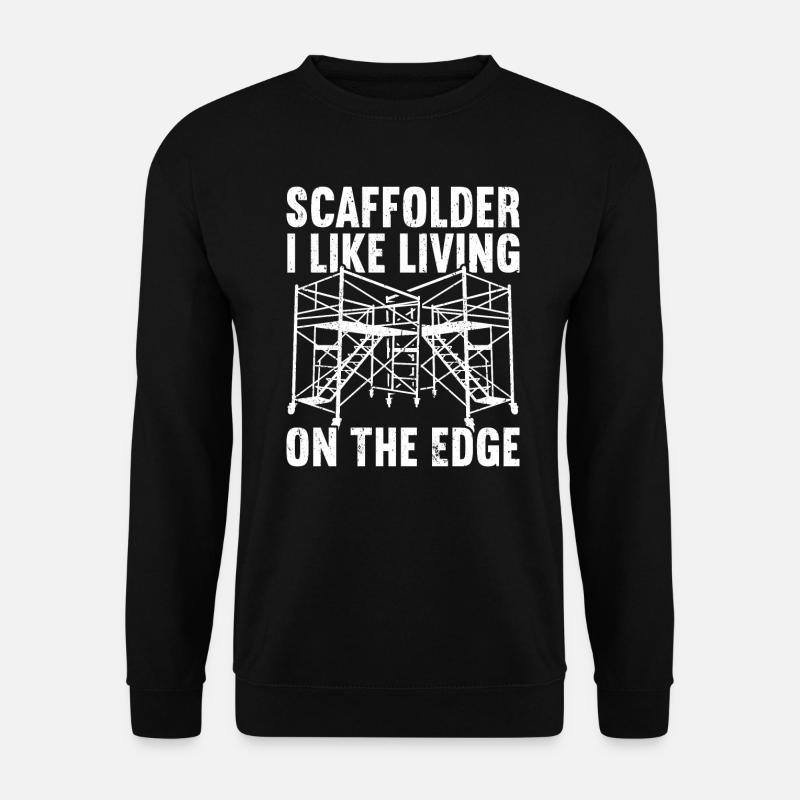 Scaffold Scaffolding Scaffolder - Unisex Sweatshirt - black