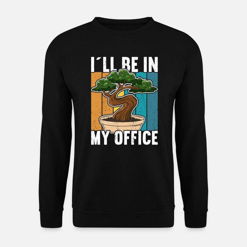 Bonsai Tree - Unisex Sweatshirt - black