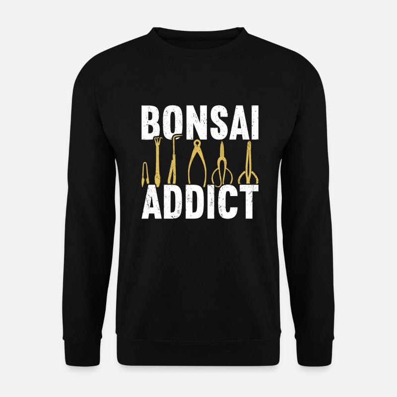 Bonsai Tree - Unisex Sweatshirt - black