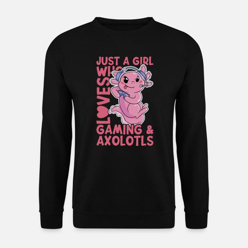 Axolotl - Unisex Sweatshirt - black