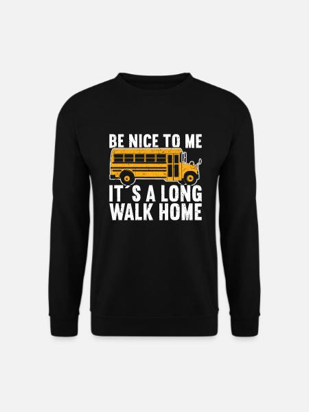 School Bus Driver - Unisex Sweatshirt - black
