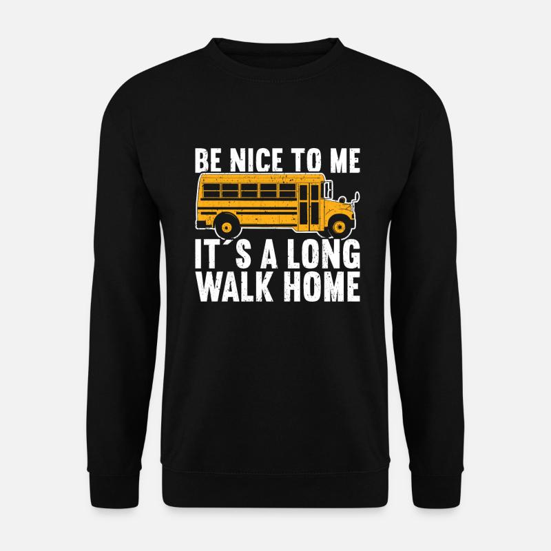 School Bus Driver - Unisex Sweatshirt - black
