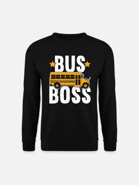 School Bus Driver - Unisex Sweatshirt - black