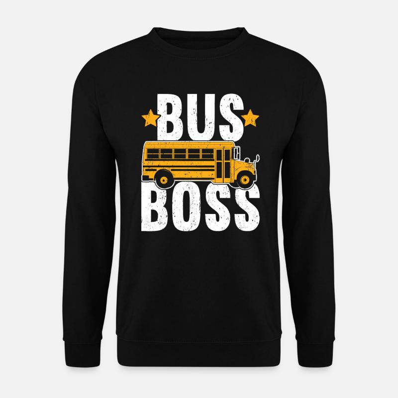 School Bus Driver - Unisex Sweatshirt - black