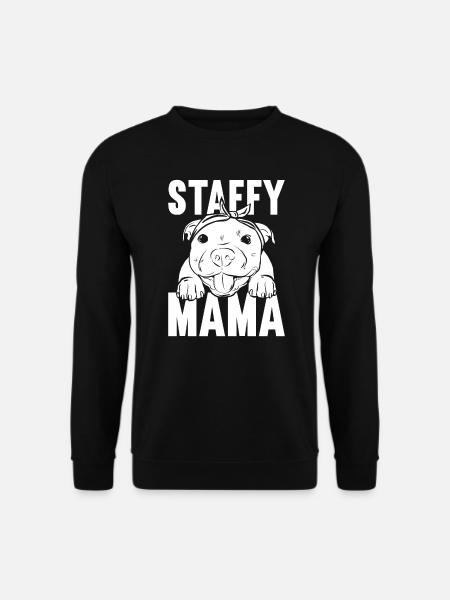 Staffordshire Bull Terrier - Sweat-shirt Unisexe - noir