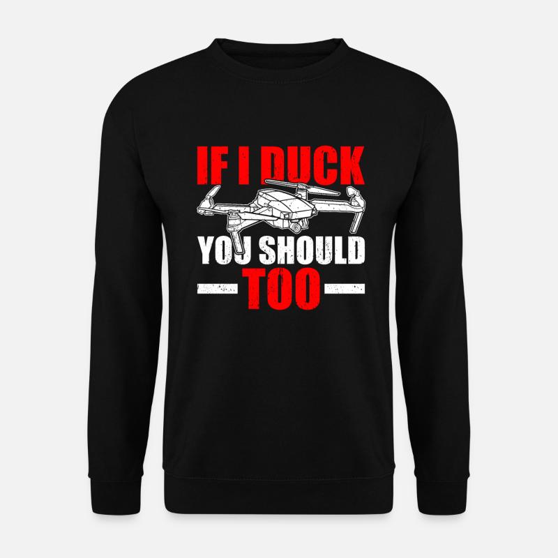 Drone Pilot Drones - Unisex Sweatshirt - black