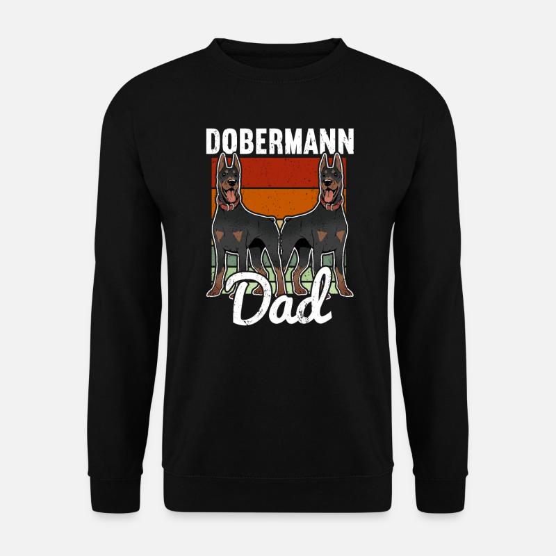 Dobermann Dog - Unisex Sweatshirt - black