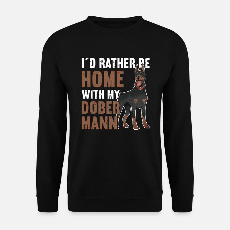 Dobermann Dog Doberman - Unisex Sweatshirt - black