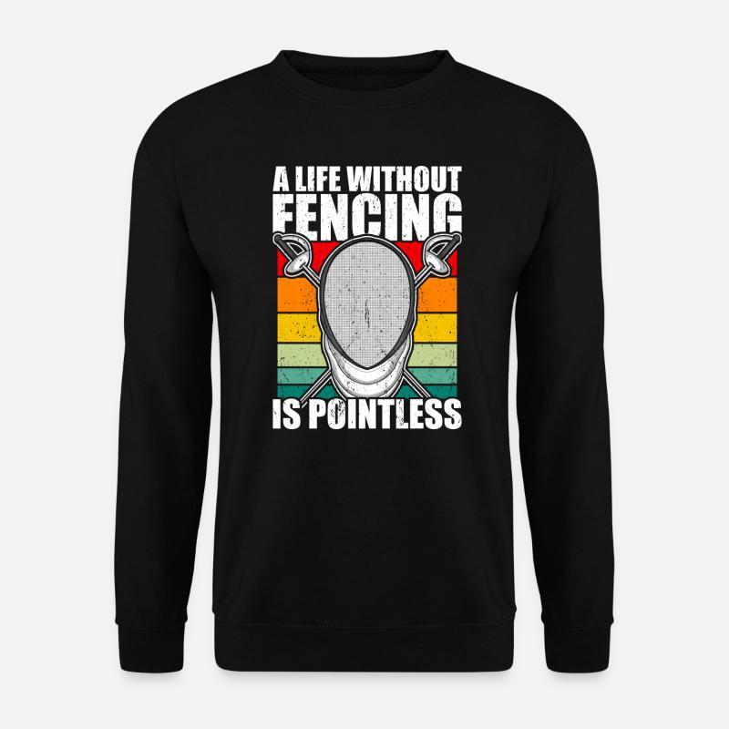 Fechter Fechter - Unisex Pullover - Schwarz