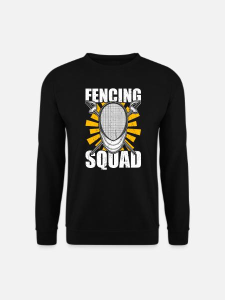 Fencing Fencer - Unisex Sweatshirt - black