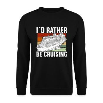Croisière Croisière Vacances Croisière en famille - Sweat-shirt Unisexe - noir - Devant - Alina (178cm) & Michal (187cm)