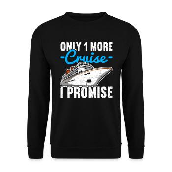 Croisière Croisière Vacances Croisière en famille - Sweat-shirt Unisexe - noir - Devant - Alina (178cm) & Michal (187cm)