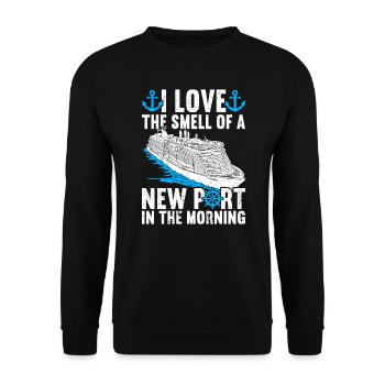 Croisière Croisière Vacances Croisière en famille - Sweat-shirt Unisexe - noir - Devant - Alina (178cm) & Michal (187cm)