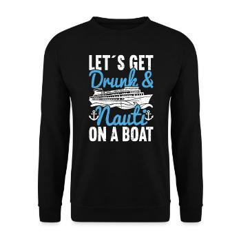 Croisière Croisière Vacances Croisière en famille - Sweat-shirt Unisexe - noir - Devant - Alina (178cm) & Michal (187cm)