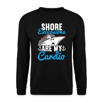 Croisière Croisière Vacances Croisière en famille - Sweat-shirt Unisexe - noir - Devant - Alina (178cm) & Michal (187cm)