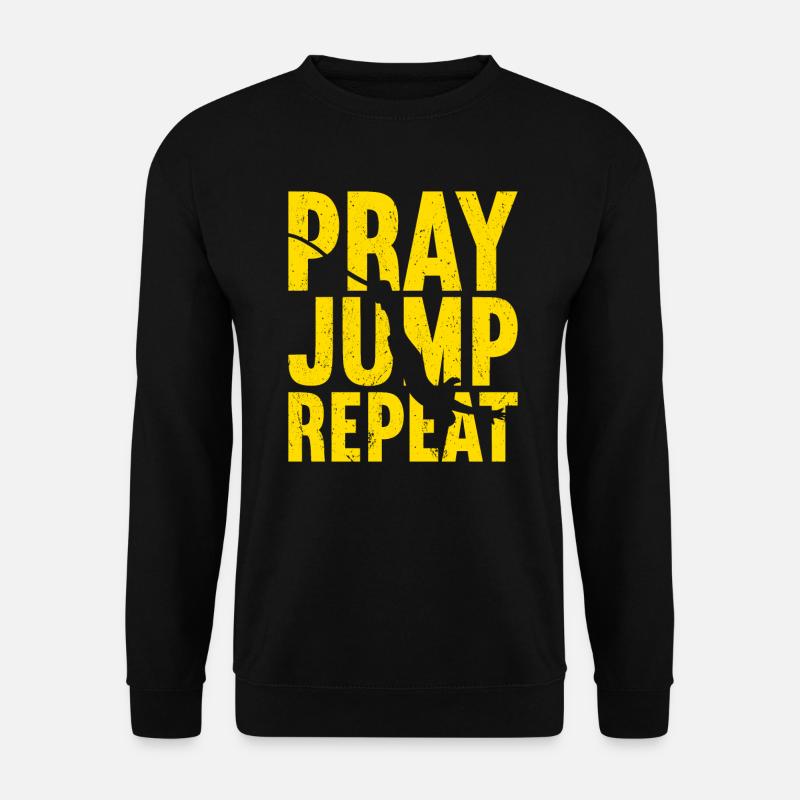 Bungee Jump Bungee Jumping - Unisex Sweatshirt - black