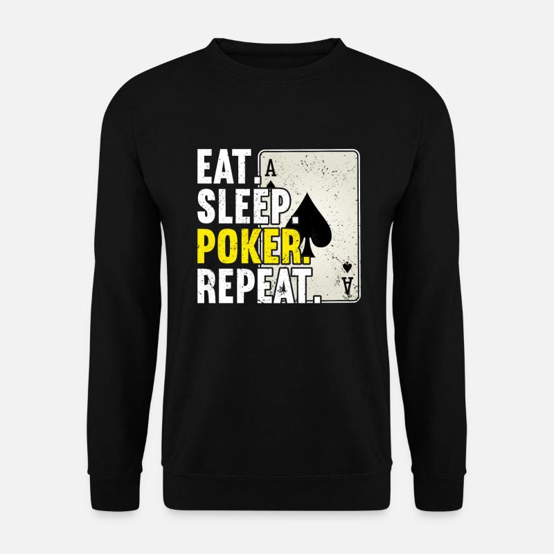 Poker - Unisex Sweatshirt - black