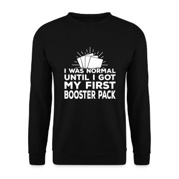 Trading Card Game - Unisex Sweatshirt - black - Front - Alina (178cm) & Michal (187cm)