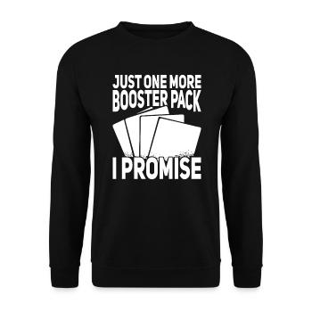 Trading Card Game - Unisex Sweatshirt - black - Front - Alina (178cm) & Michal (187cm)