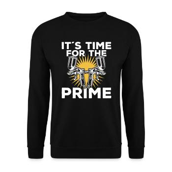 Auto Body Painter Car Painter Automotive Painter - Unisex Sweatshirt - black - Front - Alina (178cm) & Michal (187cm)