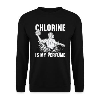 Waterpolo - Sweat-shirt Unisexe - noir - Devant - Alina (178cm) & Michal (187cm)